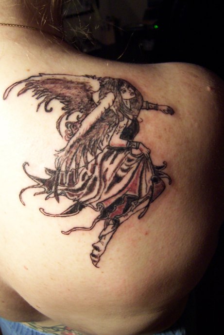 Dark Angel Tattoo