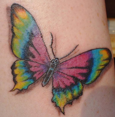 Butterfly Tattoos - Butterfly Tattoo Designs - Tribal Butterfly Tattoos