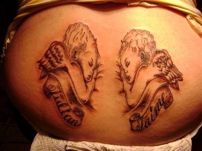 cute angel tattoo girl picture gallery 3 cute angel tattoo girl picture