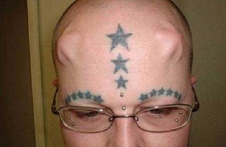 Extreme Star Tattoo