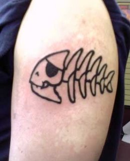 Unique Fish Tattoo