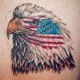 American Flag Eagle Tattoo